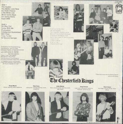 The Chesterfield Kings Here Are The Chesterfield Kings vinyl LP album (LP record) US ZHKLPHE712804