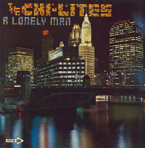 The Chi-Lites A Lonely Man vinyl LP album (LP record) US CHTLPAL309077