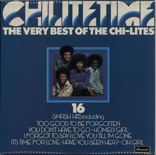 The Chi-Lites Chi-Lites - The Very Best Of The Chi-Lites vinyl LP album (LP record) UK CHTLPCH609520