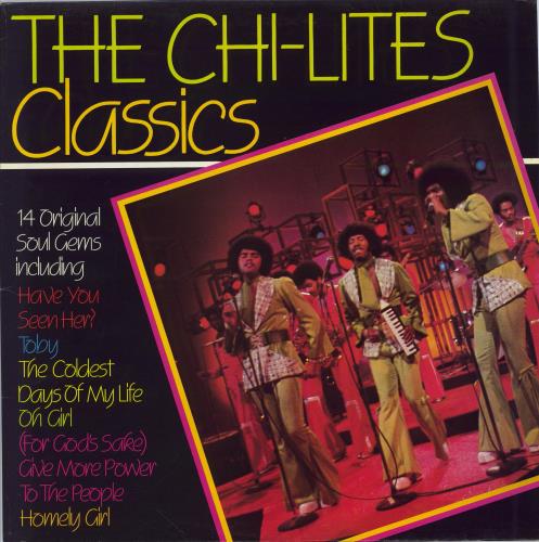 The Chi-Lites Chi-Lites Classics vinyl LP album (LP record) UK CHTLPCH554767