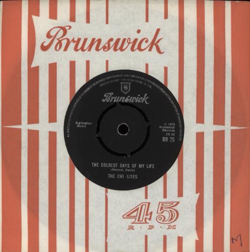 The Chi-Lites It's Time For Love 7" vinyl single (7 inch record / 45) UK CHT07IT501495