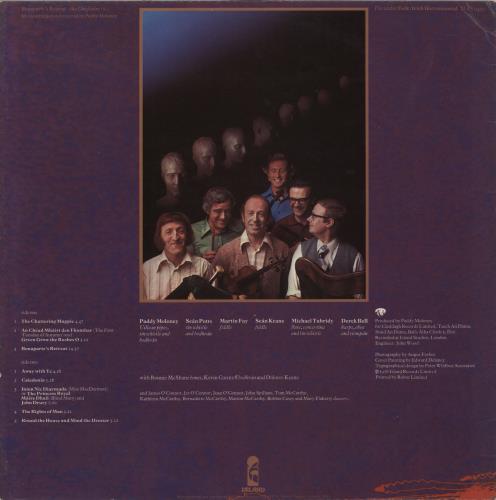 The Chieftains Bonaparte's Retreat vinyl LP album (LP record) UK TCFLPBO878675