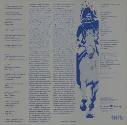 The Chieftains The Year Of The French vinyl LP album (LP record) Irish TCFLPTH606586