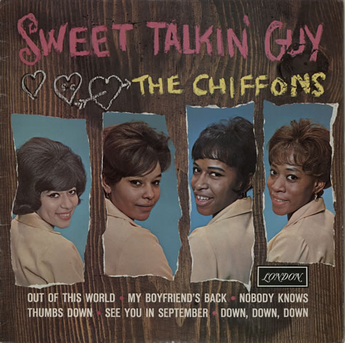 The Chiffons Sweet Talkin' Guy vinyl LP album (LP record) UK CFNLPSW593004