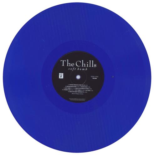 The Chills Soft Bomb - Blue Vinyl + Hype Sticker vinyl LP album (LP record) New Zealand TDHLPSO830768