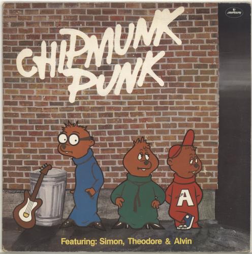 The Chipmunks Chipmunk Punk vinyl LP album (LP record) UK 7CHLPCH697294