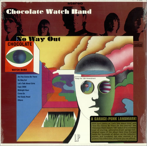 The Chocolate Watch Band No Way Out vinyl LP album (LP record) US CWBLPNO485686