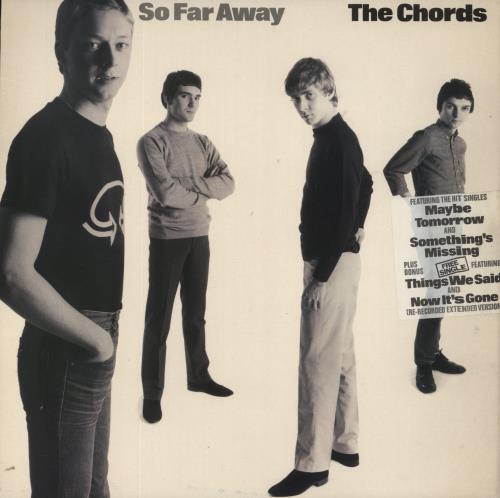 The Chords So Far Away - Stickered vinyl LP album (LP record) UK TCDLPSO359846