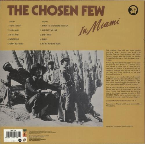 The Chosen Few In Miami vinyl LP album (LP record) UK V-8LPIN715561