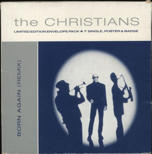 The Christians Born Again - envelope pack 7" vinyl single (7 inch record / 45) UK CTN07BO193766