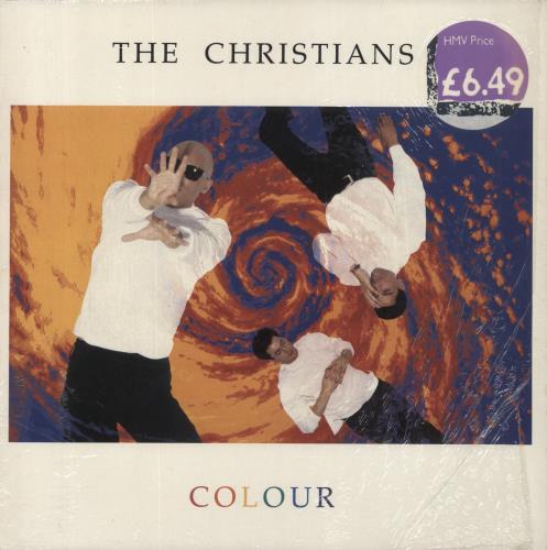 The Christians Colour - shrink vinyl LP album (LP record) UK CTNLPCO834375