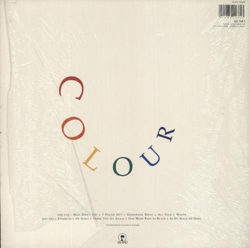 The Christians Colour - shrink vinyl LP album (LP record) UK CTNLPCO834375