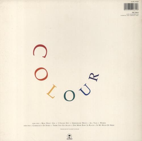 The Christians Colour vinyl LP album (LP record) UK CTNLPCO245263