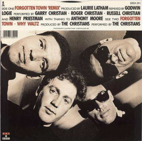 The Christians Forgotten Town 12" vinyl single (12 inch record / Maxi-single) UK CTN12FO643777