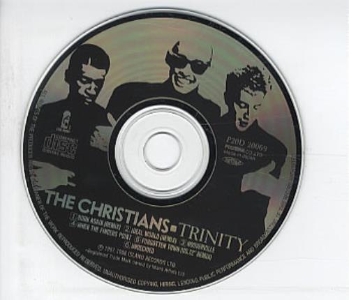 The Christians Trinity CD single (CD5 / 5") Japanese CTNC5TR223824