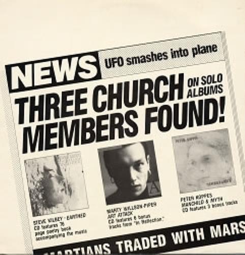 The Church Exclusive Interview vinyl LP album (LP record) US CHULPEX65399