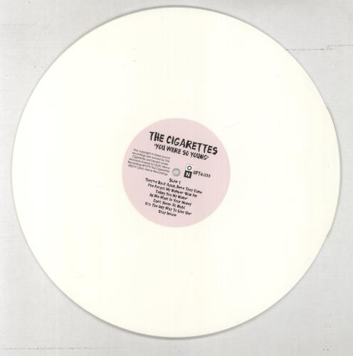 The Cigarettes You Were So Young 2-LP vinyl record set (Double LP Album) UK X1H2LYO859065