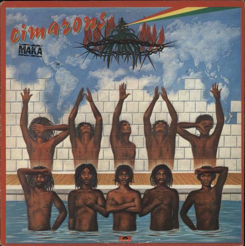 The Cimarons Maka - White Label vinyl LP album (LP record) UK D9MLPMA855974