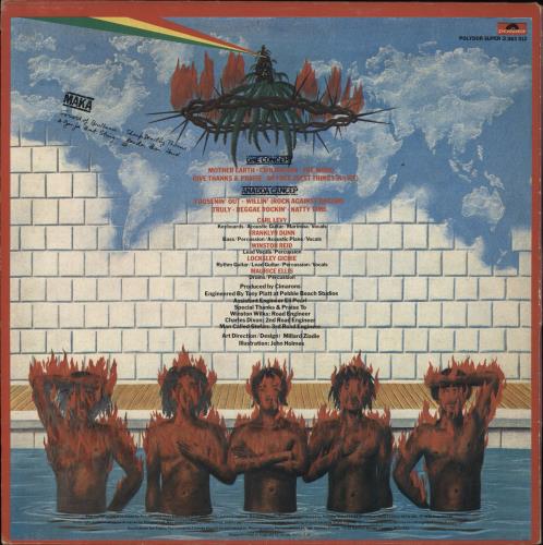 The Cimarons Maka - White Label vinyl LP album (LP record) UK D9MLPMA855974