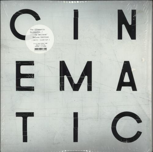 The Cinematic Orchestra To Believe - White Vinyl & Clear Vinyl - 180gm 2-LP vinyl record set (Double LP Album) UK OR62LTO852429