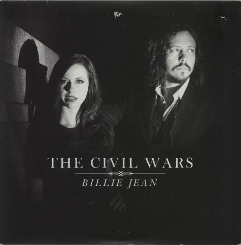 The Civil Wars Billie Jean - RSD12 + Numbered Sleeve 7" vinyl single (7 inch record / 45) UK VKN07BI620946