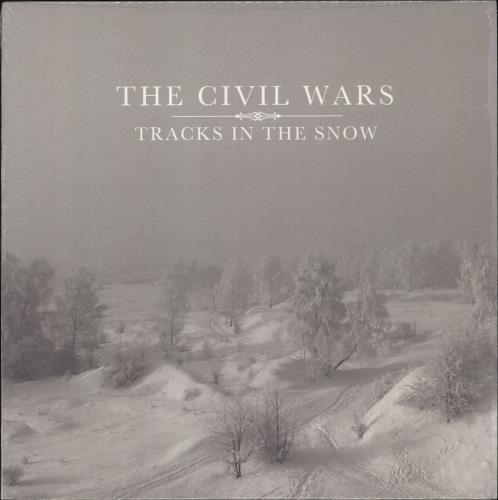 The Civil Wars Tracks In The Snow - White Vinyl - BFRSD11 10" vinyl single (10 inch record) US VKN10TR871015
