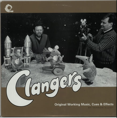 The Clangers Clangers: Original Working Music, Cues & Effects vinyl LP album (LP record) UK CL9LPCL628089