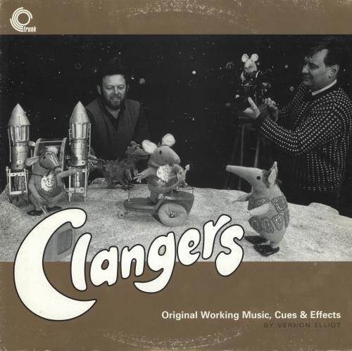 The Clangers Original Working Music, Cues & Effects - EX vinyl LP album (LP record) UK CL9LPOR392548