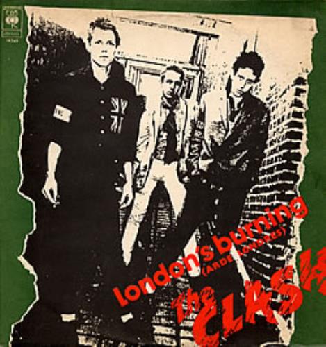 The Clash Arde Londres vinyl LP album (LP record) Argentinean CSHLPAR235713
