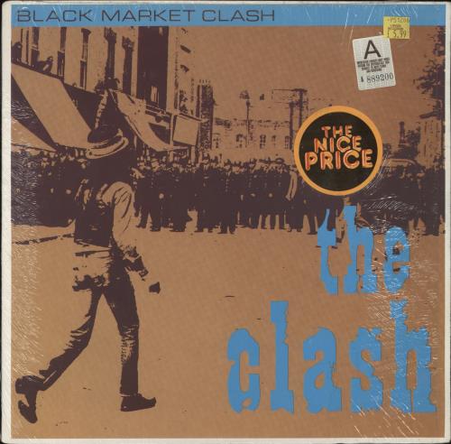 The Clash Black Market Clash - Open Shrink vinyl LP album (LP record) US CSHLPBL850972