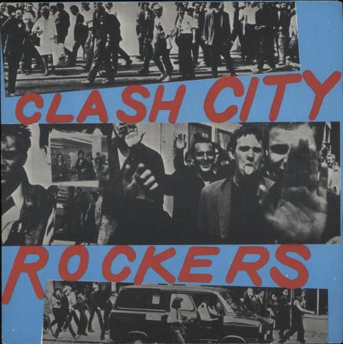 The Clash Clash City Rockers 7" vinyl single (7 inch record / 45) Italian CSH07CL878640