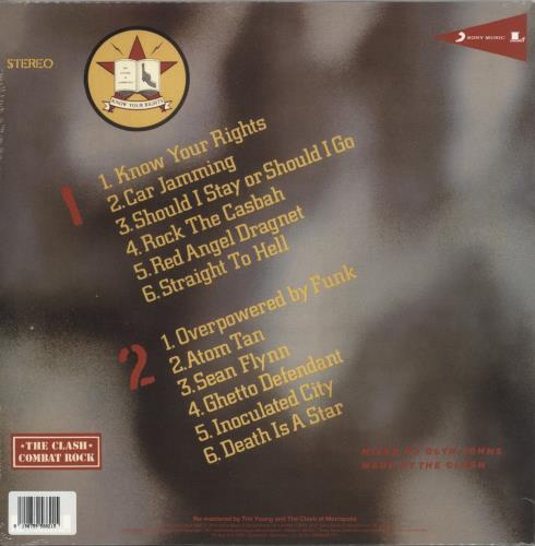 The Clash Combat Rock: Remastered - 180gm Green Vinyl - Sealed vinyl LP album (LP record) UK CSHLPCO744078