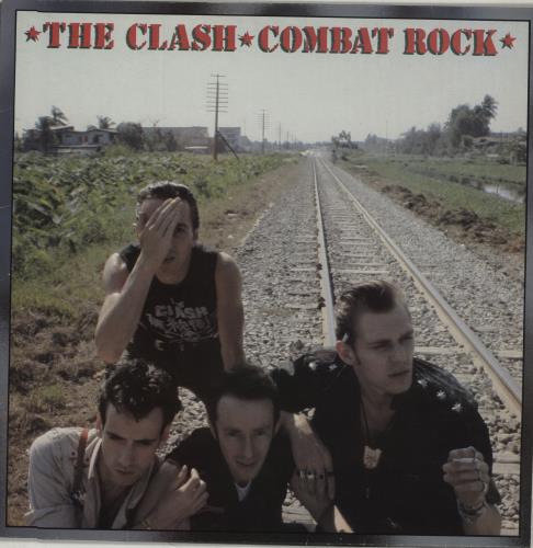 The Clash Combat Rock vinyl LP album (LP record) UK CSHLPCO239310