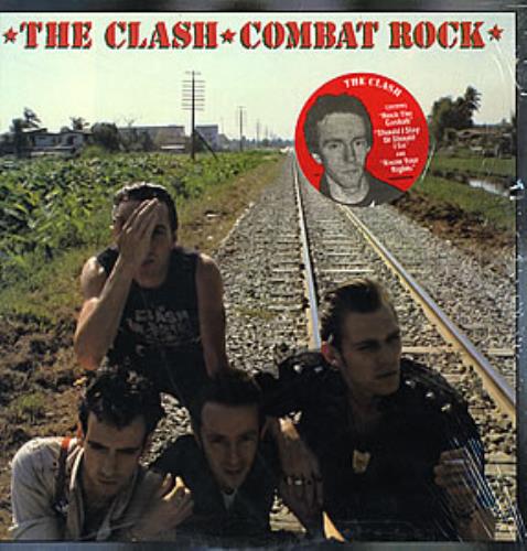 The Clash Combat Rock vinyl LP album (LP record) US CSHLPCO355852