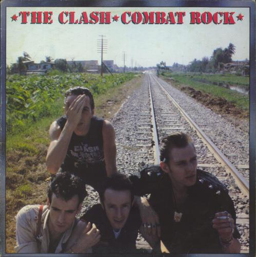 The Clash Combat Rock vinyl LP album (LP record) Greek CSHLPCO554161