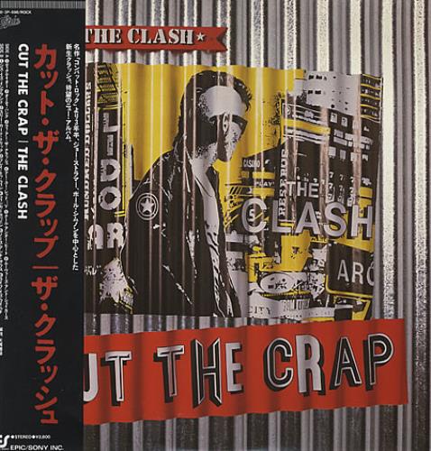 The Clash Cut The Crap vinyl LP album (LP record) Japanese CSHLPCU331516