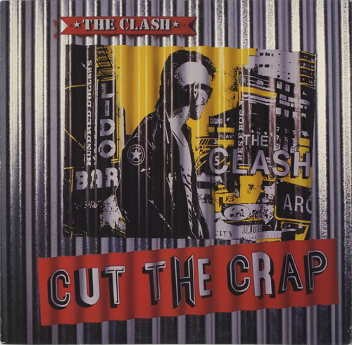 The Clash Cut The Crap vinyl LP album (LP record) US CSHLPCU465048