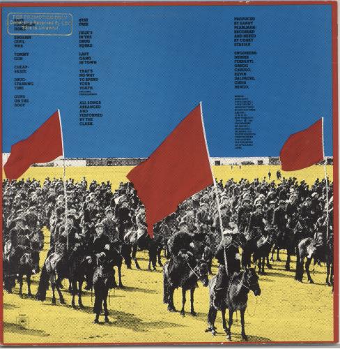 The Clash Give 'em Enough Rope - Withdrawn Sleeve vinyl LP album (LP record) US CSHLPGI141810