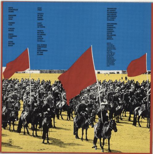 The Clash Give 'Em Enough Rope - Withdrawn Sleeve vinyl LP album (LP record) US CSHLPGI691320