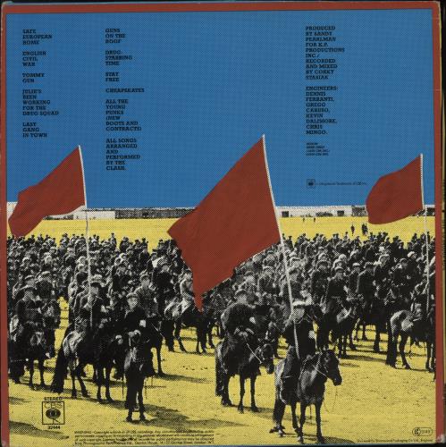 The Clash Give 'Em Enough Rope vinyl LP album (LP record) UK CSHLPGI253940