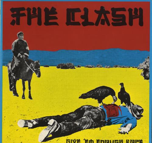 The Clash Give 'Em Enough Rope vinyl LP album (LP record) US CSHLPGI356535