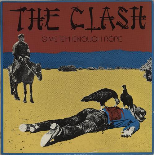 The Clash Give 'Em Enough Rope vinyl LP album (LP record) Dutch CSHLPGI674837
