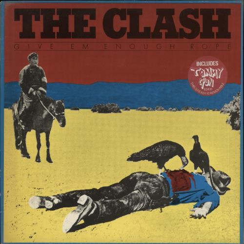 The Clash Give 'Em Enough Rope vinyl LP album (LP record) Dutch CSHLPGI865266