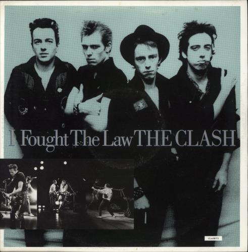 The Clash I Fought The Law 12" vinyl single (12 inch record / Maxi-single) UK CSH12IF111414