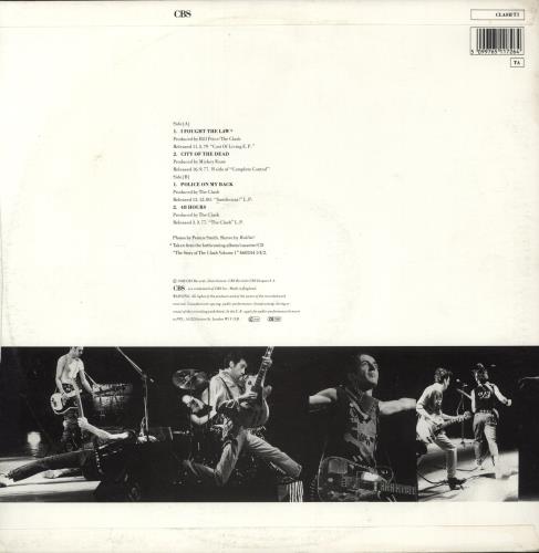 The Clash I Fought The Law 12" vinyl single (12 inch record / Maxi-single) UK CSH12IF111414