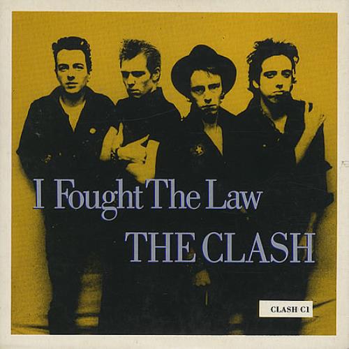 The Clash I Fought The Law CD single (CD5 / 5") UK CSHC5IF23169