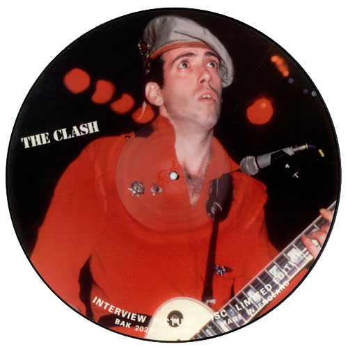 The Clash Interview Picture Disc picture disc LP (vinyl picture disc album) UK CSHPDIN506485