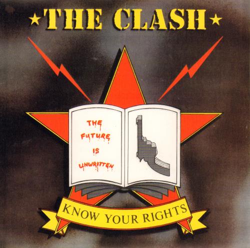 The Clash Know Your Rights 7" vinyl single (7 inch record / 45) Spanish CSH07KN652086