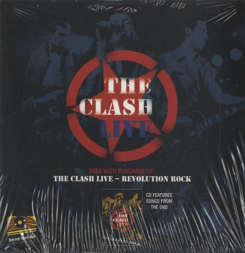The Clash Live - Record Store Day CD single (CD5 / 5") US CSHC5LI512724