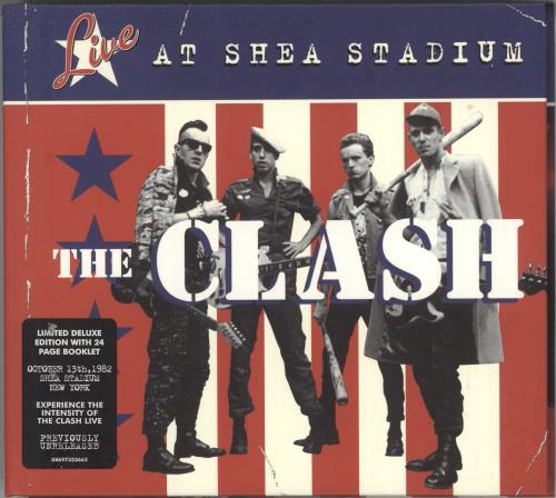 The Clash Live At Shea Stadium CD album (CDLP) UK CSHCDLI748764